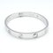 CARTIER Love 4P diamond bracelet Clear K18WG[WhiteGold] diamond, Image 3
