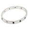 Bracelet Love CARTIER #17 Saphir K18 WG Or Blanc 750 4