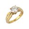 Solitaire Trinity Ring aus Gelbgold von Cartier 1