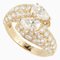 CARTIER Ring K18YG Diamant #51 11 vintage antik 1