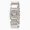 CARTIER WE70039H tankissim MM reloj con bisel de diamantes K18 oro blanco K18WG para mujer, Imagen 1