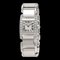 CARTIER WE70039H tankissim MM diamond bezel watch K18 white gold K18WG ladies 1