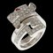 CARTIER Le Bezedud Dragon Ring No. 10.5 18K K18 White Gold Diamond Women's, Image 1