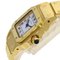 Santos Galbe Watch in K18 Yellow Gold from Cartier, Image 6