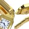 Santos Galbe Watch in K18 Yellow Gold from Cartier, Image 9
