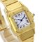 Santos Galbe Watch in K18 Yellow Gold from Cartier 5
