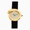 CARTIER W2504556 Panthere 1925 Belt Watch K18 Yellow Gold/Leather Ladies 1