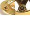 Broche de metal dorado unisex de Celine, Imagen 5