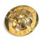 Broche de metal dorado unisex de Celine, Imagen 1