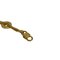 Vintage Circle Logo Motif Chain Bracelet in Gold from Celine 2