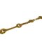 Vintage Circle Logo Motif Chain Bracelet in Gold from Celine 3