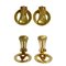 Eiffel Tower Motif Earrings Ear Cuff Gold from Celine, Set of 2 2