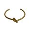 Knot Thin Bracelet Bangle in Gold from Celine 1