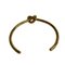 Knot Thin Bracelet Bangle in Gold from Celine 3