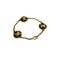 Triomphe Chain Bracelet in Black & Gold from Celine 3