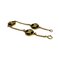 Triomphe Chain Bracelet in Black & Gold from Celine 1