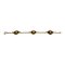Triomphe Chain Bracelet in Black & Gold from Celine 4