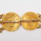 CELINE Chain Vintage Gold Plated Women's Brooch 5