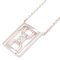 CELINE Diamond Necklace K18PG Pink Gold 290765 8