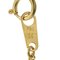 CELINE Circle Necklace 50cm K18 YG Yellow Gold 750 Neckalce, Image 5