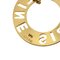 CELINE Circle Necklace 50cm K18 YG Yellow Gold 750 Neckalce 4