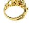 CELINE Diamond Ring K18 Yellow Gold Ladies 6