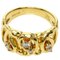 CELINE Diamond Ring K18 Yellow Gold Ladies 5