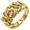 CELINE Diamond Ring K18 Yellow Gold Ladies 2