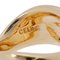 CELINE Double Motif #11 No. 11 Women's K18 Yellow Gold Ring 3