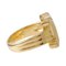 Macadam Yellow Gold Ring from Celine 3