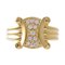 Macadam Yellow Gold Ring from Celine 1