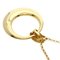 CELINE Circle Macadam Necklace K18 Yellow Gold Women's 3