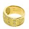 CELINE Diamond Ring K18 Yellow Gold Women's 7