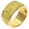 CELINE Diamond Ring K18 Yellow Gold Women's 3