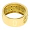 CELINE Diamond Ring K18 Yellow Gold Women's 5