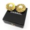 Fake Pearl Gold Earrings from Chanel, Set of 2 1