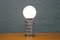Lámpara de mesa cromada en espiral, años 70, Imagen 3