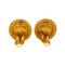 Boucles d'Oreilles en Fausses Perles Dorées de Chanel, Set de 2 8