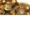 Aretes para mujer E55832a de metal / diamantes de imitación dorado / plateado de Chanel. Juego de 2, Imagen 5