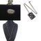Collana Coco Mark Heart in resina/metallo nera/argento/rosa di Chanel, Immagine 5