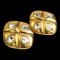 Chanel Earrings Metal/Rhinestone Gold/Silver Ladies, Set of 2 1