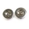 Earrings Here Mark in Metal Silver from Chanel, Set of 2 1