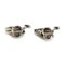 Earrings Here Mark in Metal Silver from Chanel, Set of 2 4