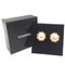 Fake Pearl Gp Gold Earrings from Chanel, Set of 2 1