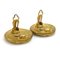 Earrings Here Mark in Metal Gold from Chanel, Set of 2 4