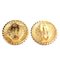 Fake Pearl Engraved Gp Gold Earrings from Chanel, Set of 2 3