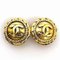 Vintage Cocomark Earrings from Chanel, Set of 2 1