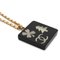 Square Plate Clover Tree Coco Mark Necklace from Chanel 4