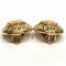 Runde Vintage Ohrringe aus Gold von Chanel, 2 . Set 7