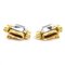 Earrings Metal/Rhinestone in Gold/Silver from Chanel, Set of 2 3